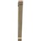 Ekena Millwork Traditional Slat Rough Sawn Bracket, Douglas Fir, 4"W x 38"D x 42"H BKT04X38X42TRA06RDF - alternate 4
